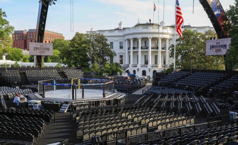 Trump leva UFC para a Casa Branca com Alex Poatan