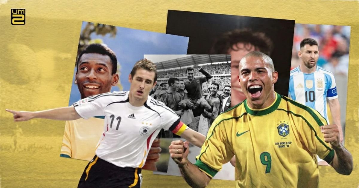 Os maiores goleadores da história do Mundial