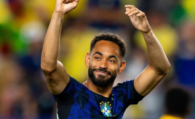 Revelado pelo Coritiba, Matheus Cunha vive noite de protagonista pelo Brasil